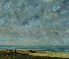 The Sea, c.1872 (oil on canvas) | Obraz na stenu