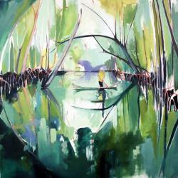 reflected (mangroves) | Obraz na stenu