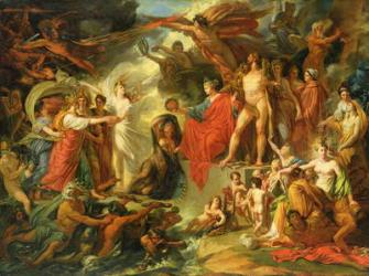 The Triumph of Civilization, c.1794-98 (oil on canvas) | Obraz na stenu