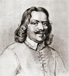 John Bunyan, 1628 -1688. English writer and Baptist preacher. From Impressions of English Literature, published 1944. | Obraz na stenu