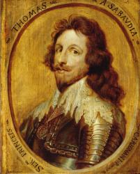 Thomas de Savoie (1597-1656) Prince de Carignan (oil on panel) | Obraz na stenu