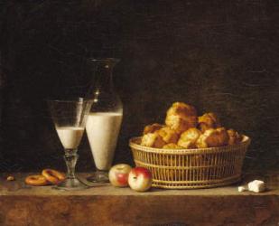The Small Collation, or The Carafe of Orgeat, 1787 (oil on canvas) | Obraz na stenu