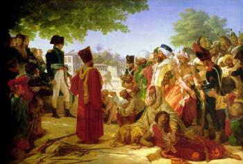 Napoleon Bonaparte (1769-1821) Pardoning the Rebels at Cairo, 23rd October 1798, 1806-08 (oil on canvas) | Obraz na stenu