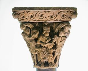 Jaca, Spain. Romanesque art. (photo) | Obraz na stenu