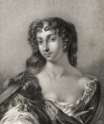 Anne Wharton, illustration from 'A catalogue of Royal and Noble Authors, Volume III', published in 1806 (litho) | Obraz na stenu