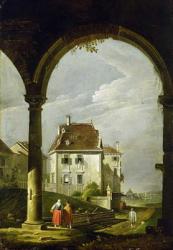 Venetian View, 1817 (oil on panel) | Obraz na stenu