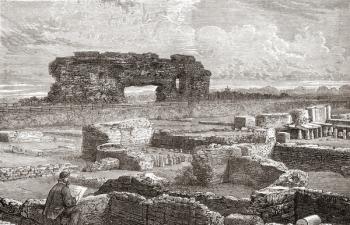 Excavations at Uriconium, From Our Own Country published 1898 | Obraz na stenu