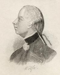 General James Wolfe, from 'Crabb's Historical Dictionary', published 1825 (litho) | Obraz na stenu