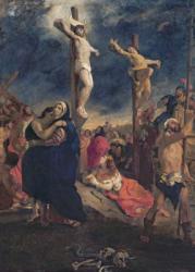 Christ on the Cross, 1835 (oil on canvas) | Obraz na stenu