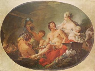 The Foundry of the God Vulcan, 1747 (oil on canvas) | Obraz na stenu