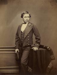 The Prince of Wales, later Edward VIII, c.1856 (albumen silver print) | Obraz na stenu