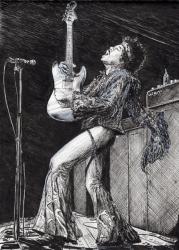 Rock Star, 2009, (ink on paper) | Obraz na stenu