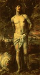 St. Sebastian, c.1570 (oil on canvas) | Obraz na stenu