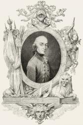 Charles XIV (1763-1844): king of Sweden and Norway and Prince of Ponte Corvo, engraved by Pannemaker (engraving) | Obraz na stenu