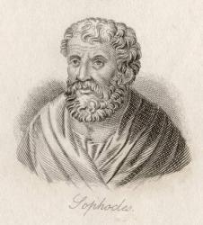 Sophocles (engraving) | Obraz na stenu