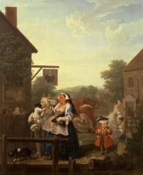 The Four Times of Day: Evening, 1736 | Obraz na stenu