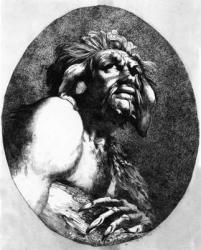 Caliban, from The Tempest, 1776 (etching) | Obraz na stenu