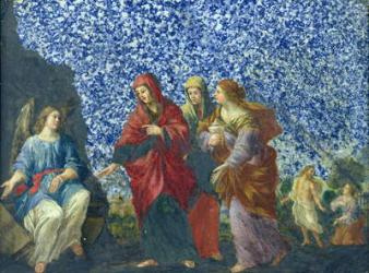 The Holy Women at the Tomb (oil on marble) | Obraz na stenu