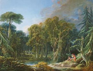 The Forest, 1740 (oil on canvas) | Obraz na stenu