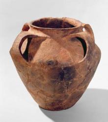 Armorican biconical jar with four handles (clay) | Obraz na stenu