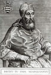 Portrait of Pope Pius IV, 1555 (engraving) | Obraz na stenu