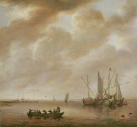 The Calm Sea, 1651 | Obraz na stenu