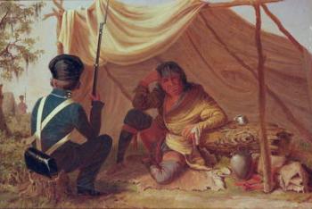 Osceola in Captivity, c.1837 (oil on canvas) | Obraz na stenu