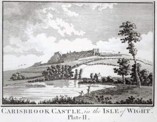 Carisbrook Castle, in the Isle of Wight (engraving) | Obraz na stenu