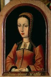 Joanna or Juana `The Mad' of Castile (1479-1555) daughter of Ferdinand II of Aragon (1452-1516) and Isabella `The Catholic' of Castile (1474-1504) | Obraz na stenu