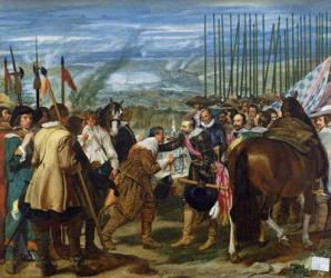 The Surrender of Breda, 1625, c.1635 (oil on canvas) (see also 68345) | Obraz na stenu