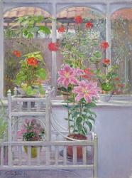 Through the Conservatory Window, 1992 (oil on canvas) | Obraz na stenu