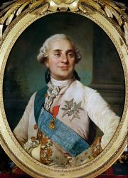 Portrait Medallion of Louis XVI (1754-93) 1775 (oil on canvas) | Obraz na stenu