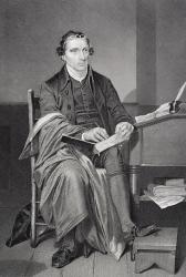 Portrait of Patrick Henry (1736-99) (litho) | Obraz na stenu