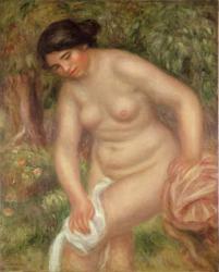 Bather drying herself, 1895 (oil on canvas) | Obraz na stenu