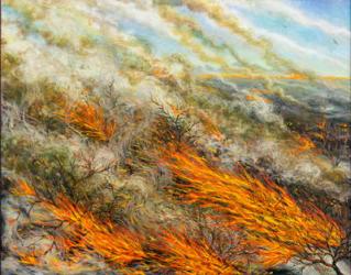 Blaze, 2016, (oil on canvas) | Obraz na stenu