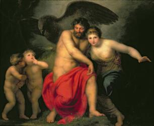 Zeus and Hera on Mount Ida, 1775 | Obraz na stenu