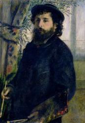 Portrait of Claude Monet (1840-1926) 1875 (oil on canvas) | Obraz na stenu