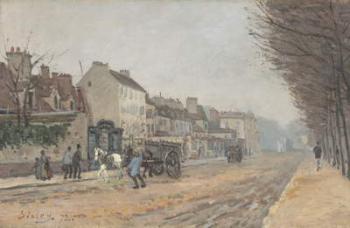 Boulevard Héloïse, Argenteuil, 1872 (oil on canvas) | Obraz na stenu