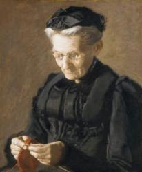 Mrs. Mary Arthur, 1900 (oil on canvas) | Obraz na stenu