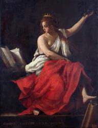 Calliope, Muse of Epic Poetry (oil on canvas) | Obraz na stenu