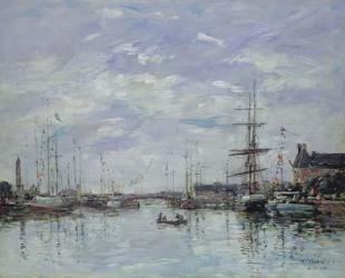Deauville, the Dock, 1892 (panel) | Obraz na stenu