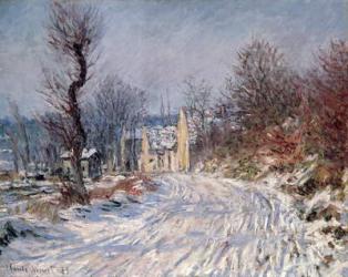 The Road to Giverny, Winter, 1885 | Obraz na stenu