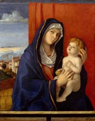 Madonna and Child, c.1485 (oil on wood) | Obraz na stenu