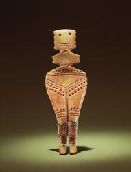 Fertility figure, c.3000 BC (bone) | Obraz na stenu