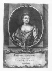 Catherine I of Russia (engraving) | Obraz na stenu
