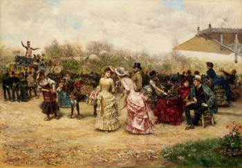 The Flower Sellers, 1883 | Obraz na stenu