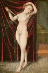 The Death of Lucretia, c.1524 (oil on panel) | Obraz na stenu