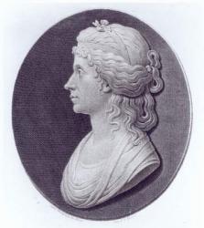 Angelica Kauffman, engraved by J.F Bause (engraving) | Obraz na stenu