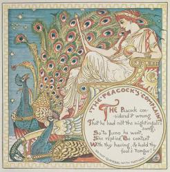 The Peacock's Complaint, 1887 (colour litho) | Obraz na stenu