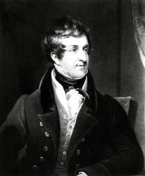 John Cam Hobhouse, print made by Charles Turner, 1834 (mezzotint) | Obraz na stenu